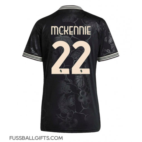 Juventus Weston McKennie #22 Fußballbekleidung 3rd trikot Damen 2025-26 Kurzarm